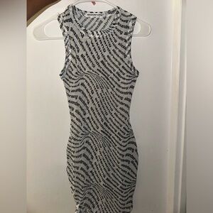 【関税込み】t by alexander wang MESH DRESS Alexander Wang Mesh Logo Dress Black Size XS/AU 6 | The Volte